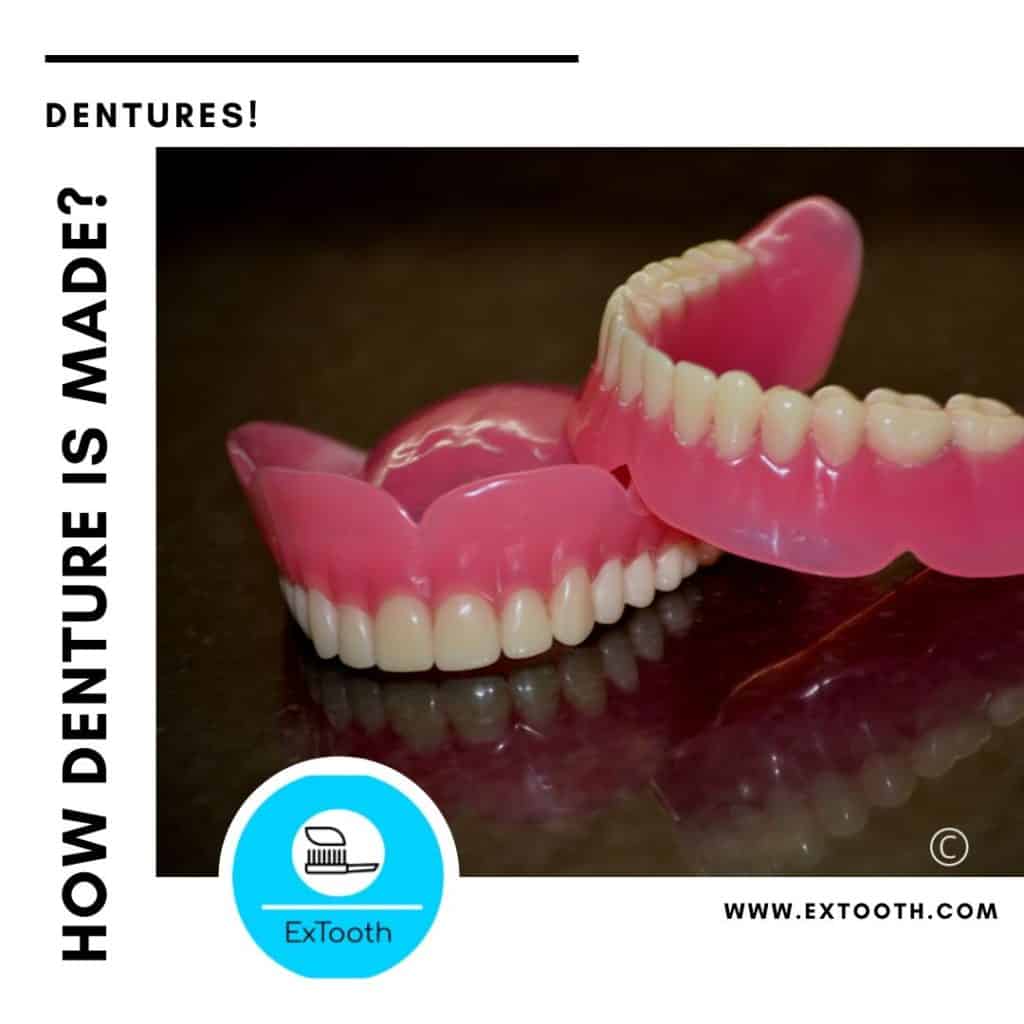 how denture is made