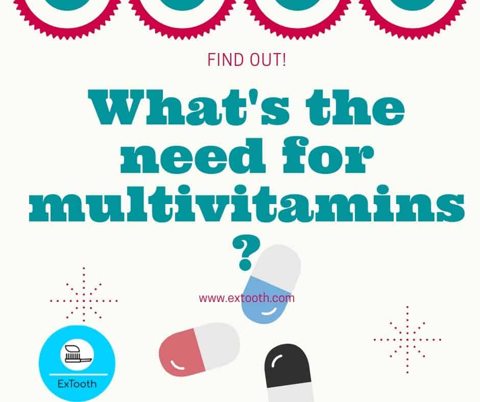 need for multivitamin- nutrition for older adults