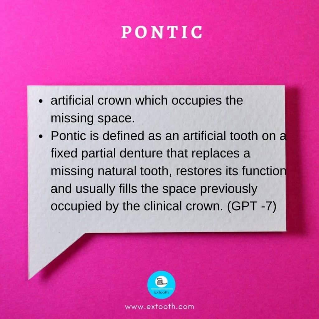 pontic